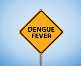 A dengue fever warning sign